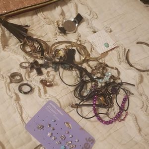 Grab bag of jewelry